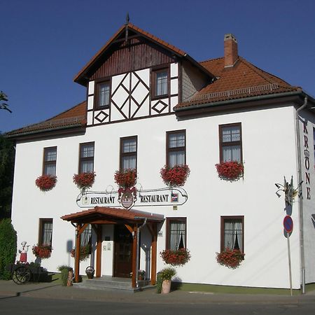 Landgasthof & Hotel Krone Eischleben Ichtershausen Eksteriør bilde