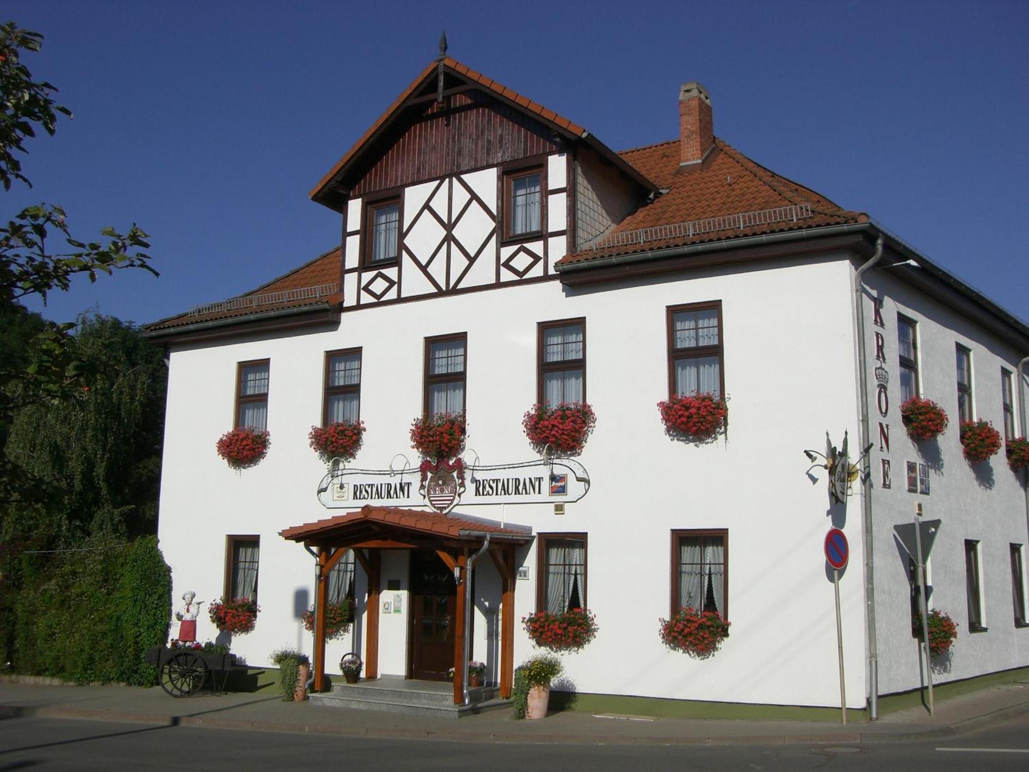 Landgasthof & Hotel Krone Eischleben Ichtershausen Eksteriør bilde