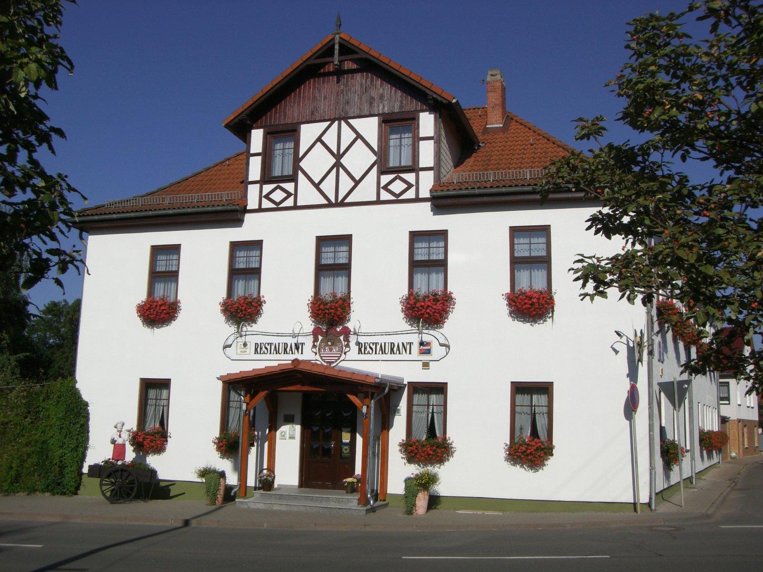 Landgasthof & Hotel Krone Eischleben Ichtershausen Eksteriør bilde