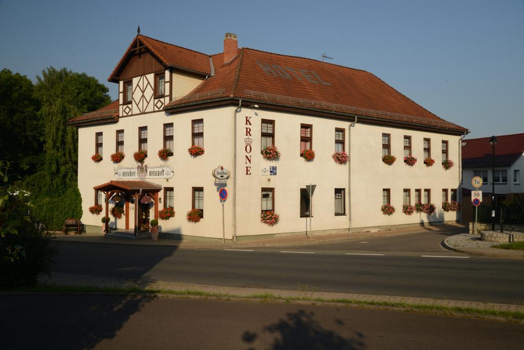 Landgasthof & Hotel Krone Eischleben Ichtershausen Eksteriør bilde