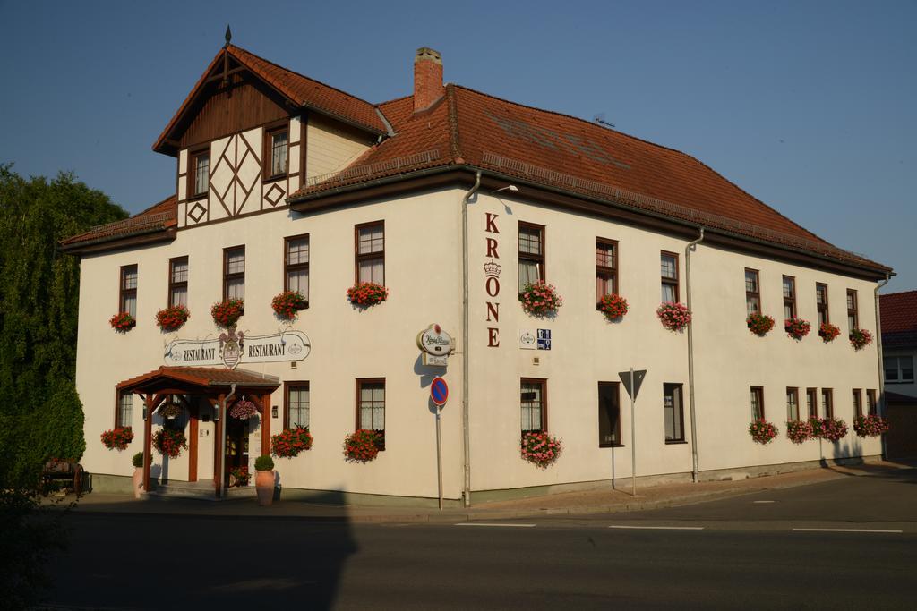 Landgasthof & Hotel Krone Eischleben Ichtershausen Eksteriør bilde