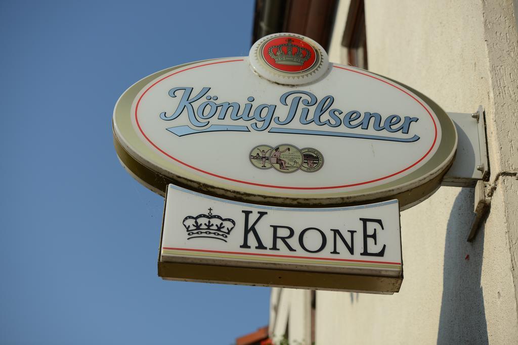 Landgasthof & Hotel Krone Eischleben Ichtershausen Eksteriør bilde